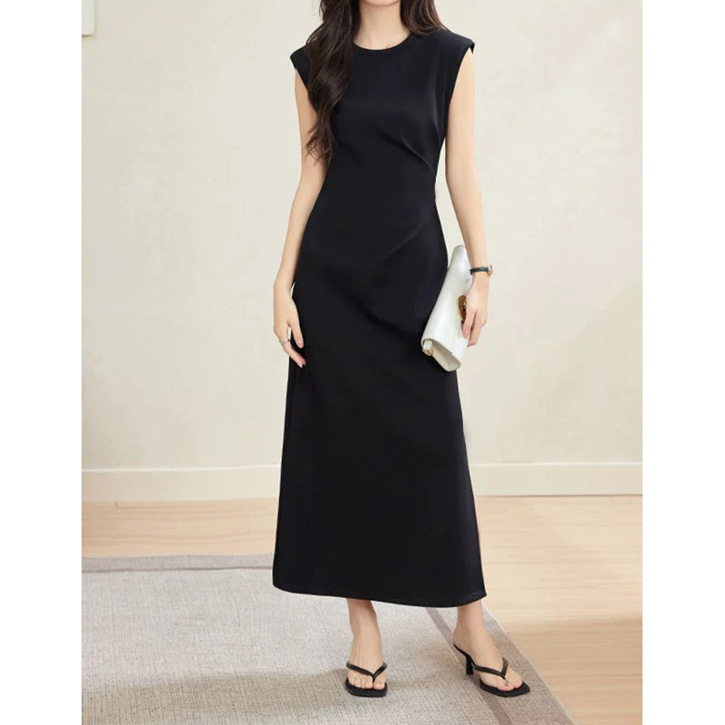 Robe maxi élégante pour femme avec fente latérale Chic und Stil
