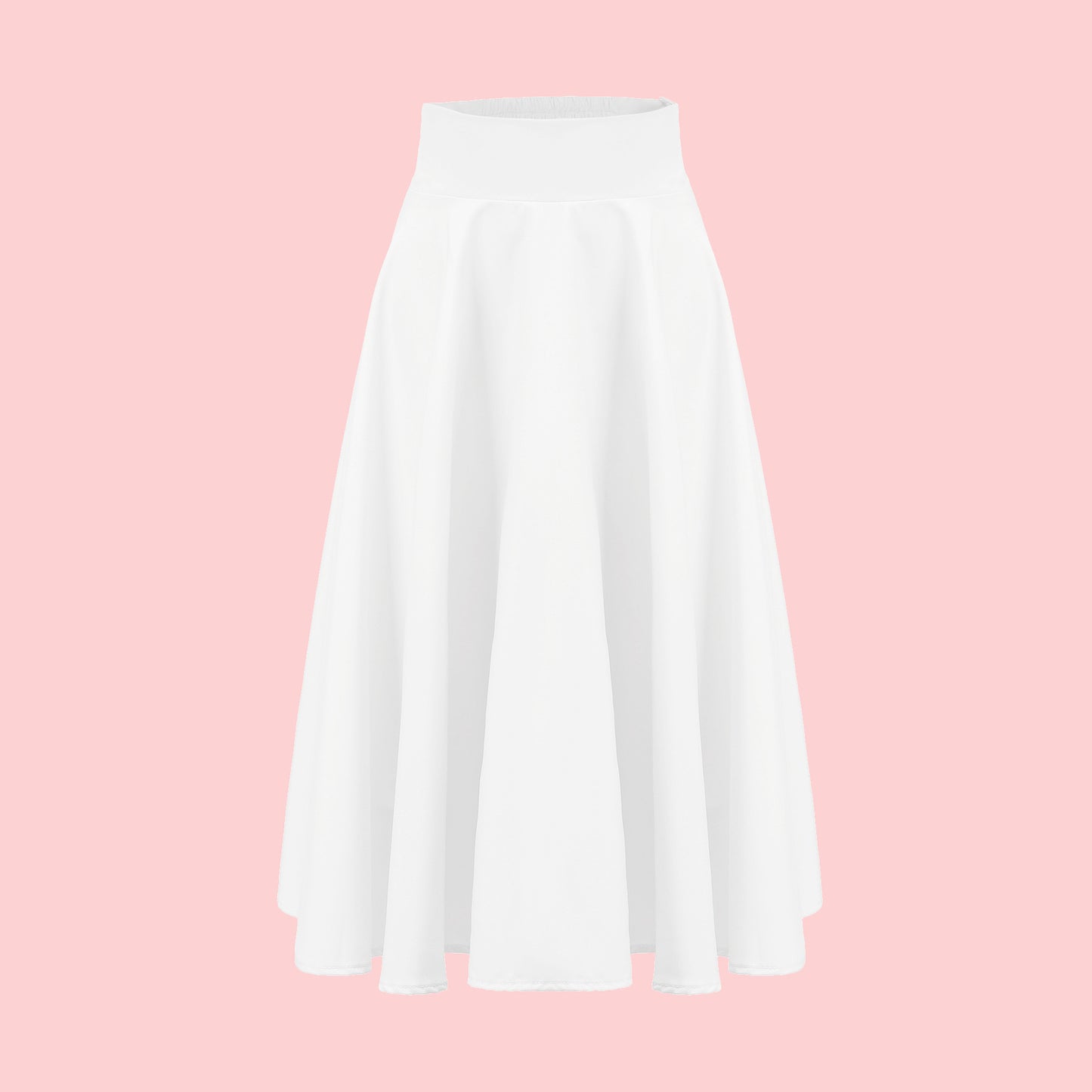 Jupe maxi élégante pour dames avec taille haute et coupe évasée Chic und Stil