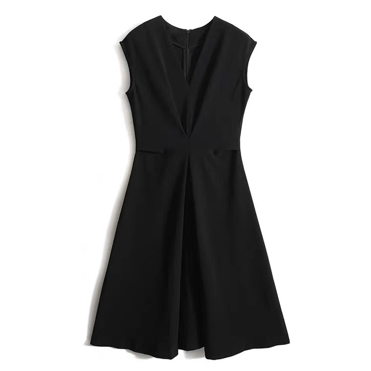 Robe midi sans manches sophistiquée pour femmes Chic und Stil