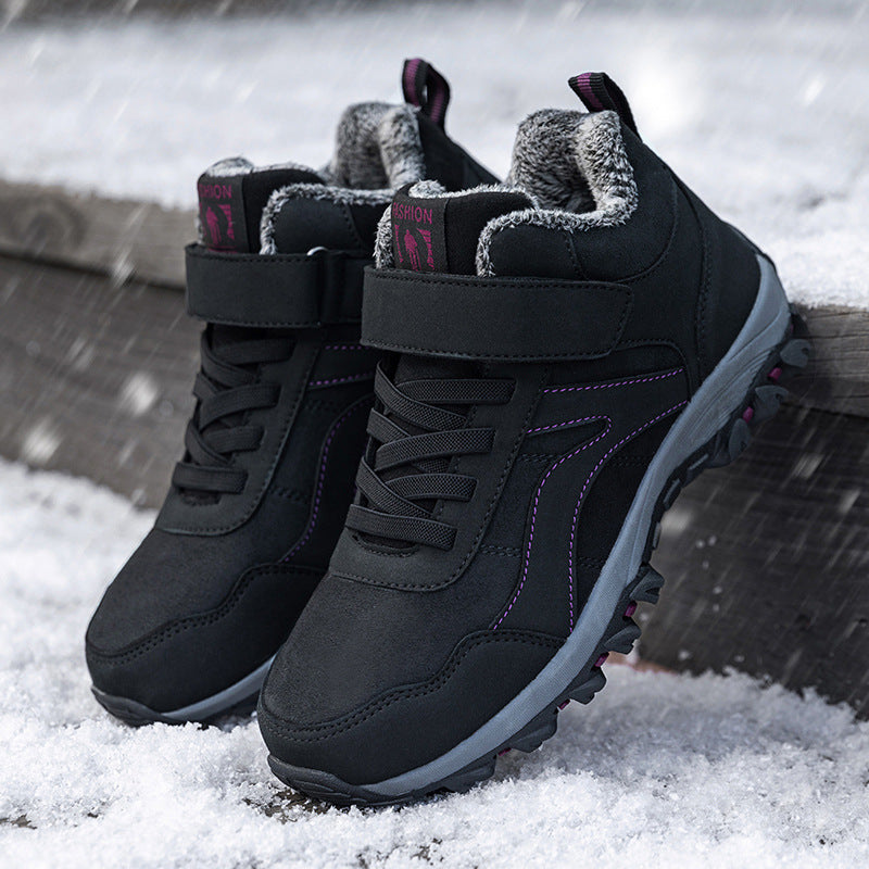 Chaussures de randonnée isolées pour femmes avec semelle antidérapante et solution de velcro pratique Chic und Stil