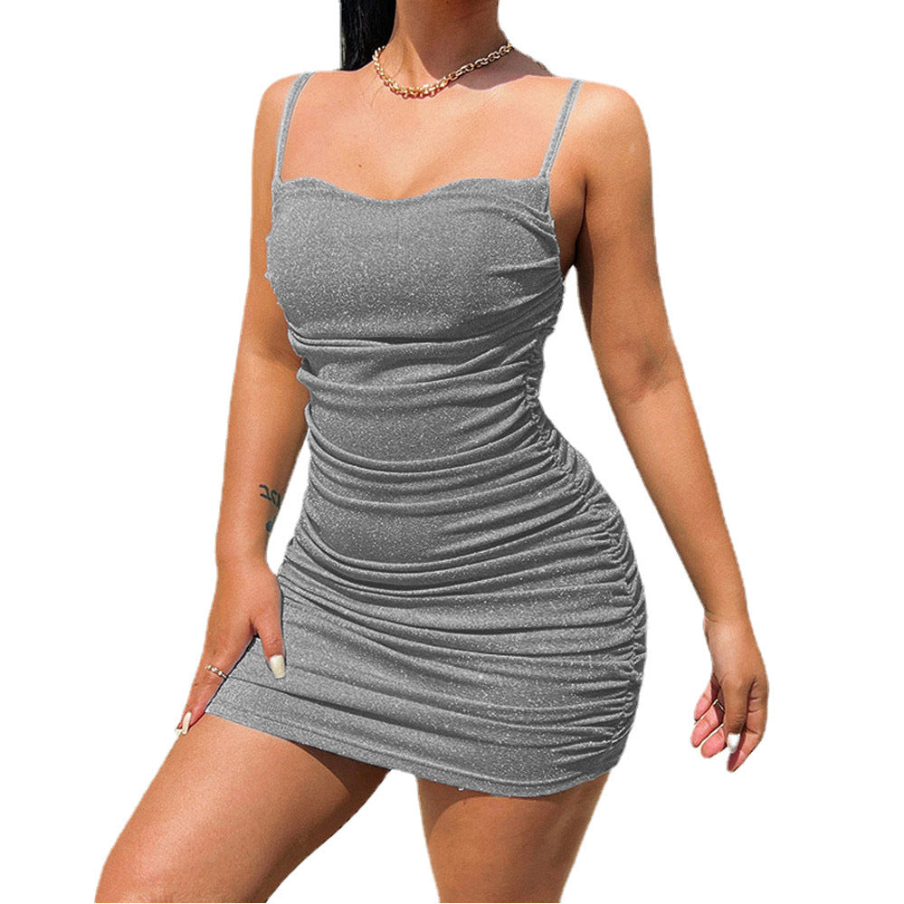 Robe minuscule Bodycon pour femmes à bretelles réglables Chic und Stil
