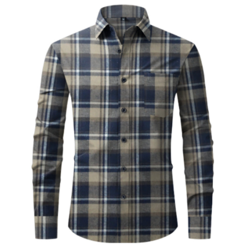 Chemise à carreaux pour hommes Chic und Stil