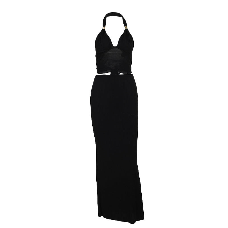 Chemisier chic à côtes pour dames avec bretelles Chic und Stil