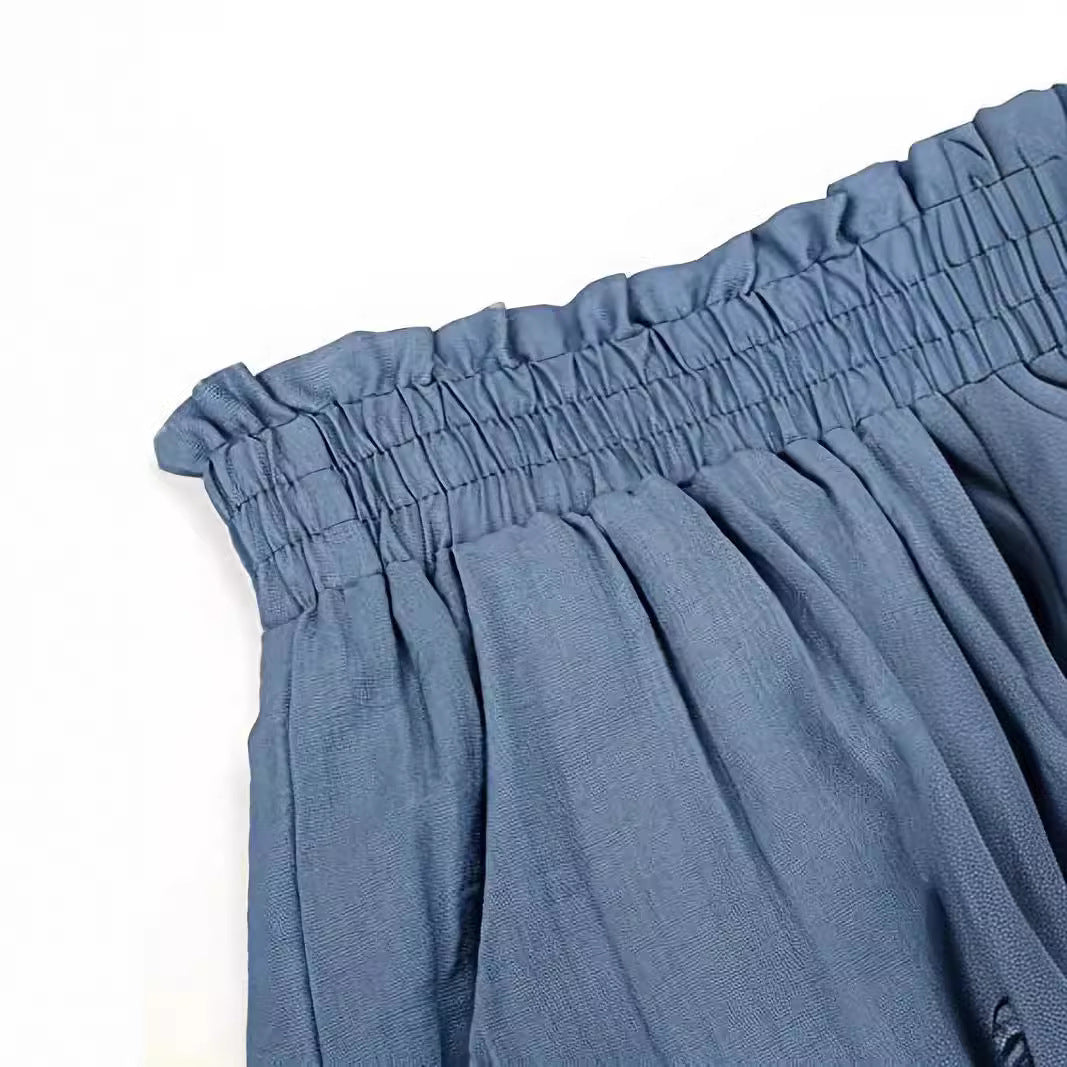 Shorts d'été en lin raffiné pour femmes Chic und Stil