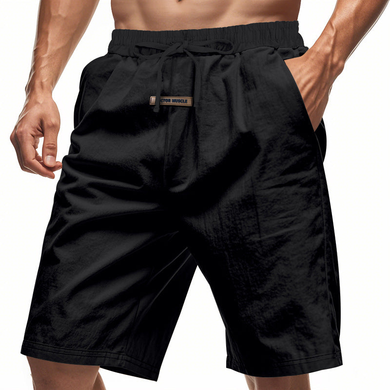 Shorts de loisirs pour hommes confortables avec taille élastique et poches latérales pratiques Chic und Stil