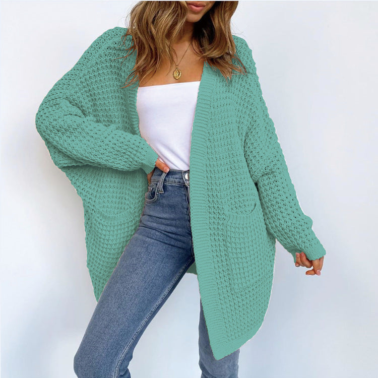 Veste en maille épaisse pour femmes avec coupe décontractée et poches pratiques Chic und Stil