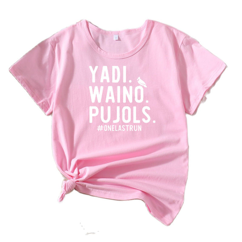 T-shirt graphique de loisirs pour femmes Chic und Stil