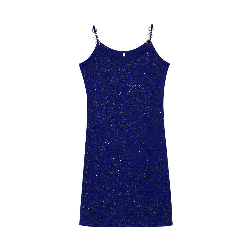 Robe nuisette brillante pour femmes Chic und Stil