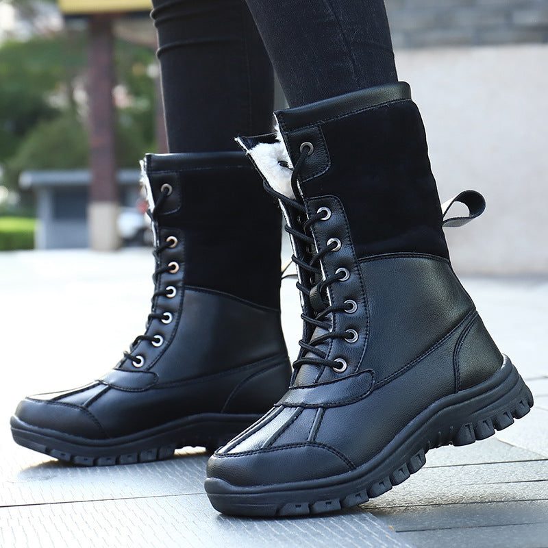 Bottes d'hiver pour femmes avec doublure isolante et semelle antidérapante Chic und Stil