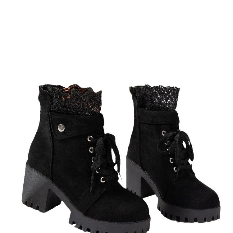 Bottines pour dames en format portrait avec pointe élégante et semelle antidérapante Chic und Stil