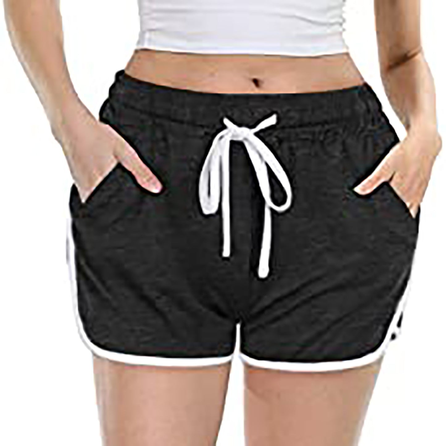 Pantalons de loisirs pour femmes avec cordon de serrage Chic und Stil