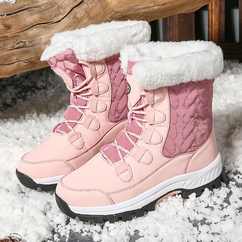 Bottes d'hiver pour femmes avec doublure douillette et semelle antidérapante Chic und Stil 1759510352