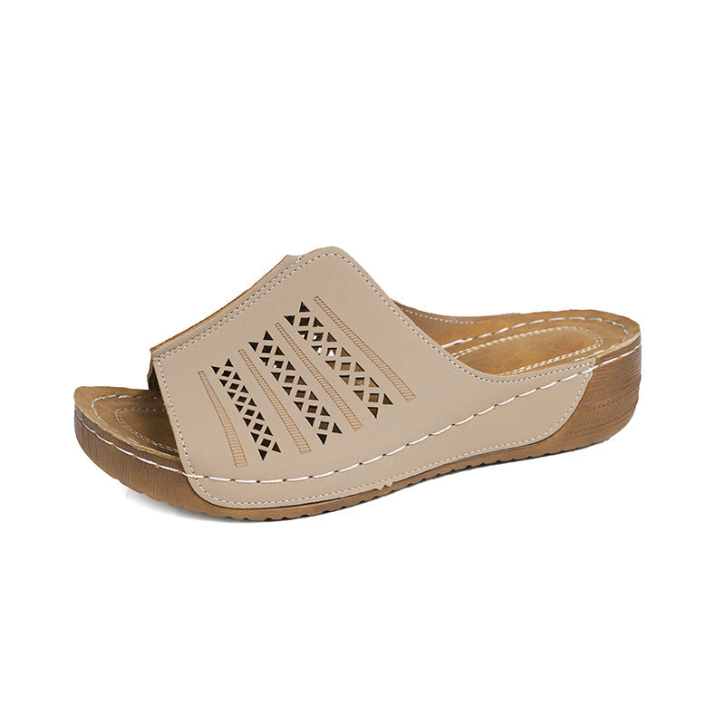 Stylish femmes-casual-slidesandales Chic und Stil