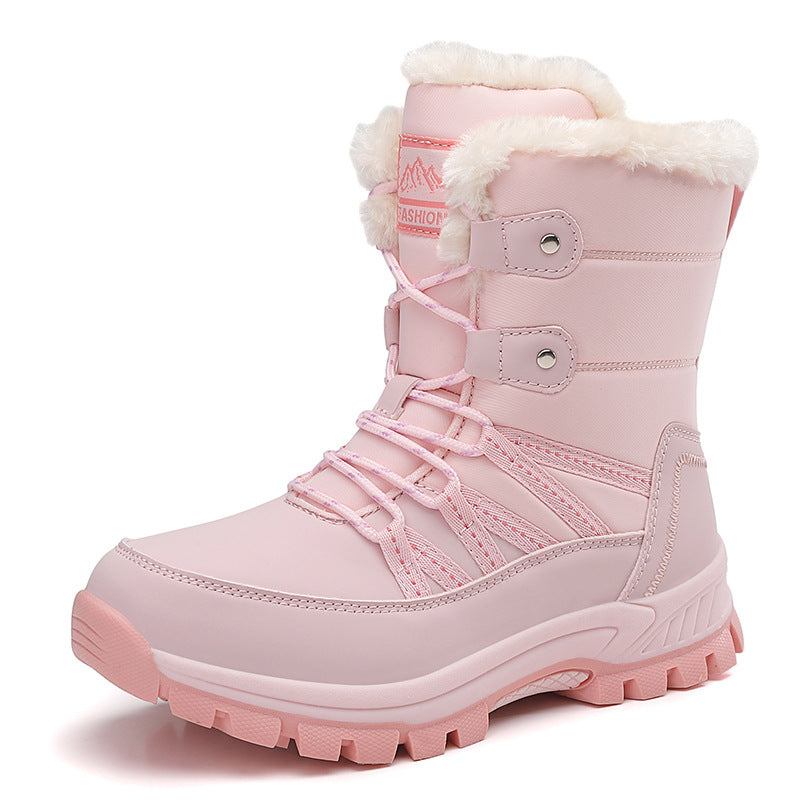 Bottes d'hiver isolées pour femmes avec semelle antidérapante et doublure douce Chic und Stil