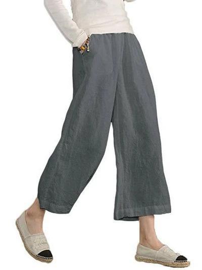 Pantalon cropped décontracté pour femmes Chic und Stil