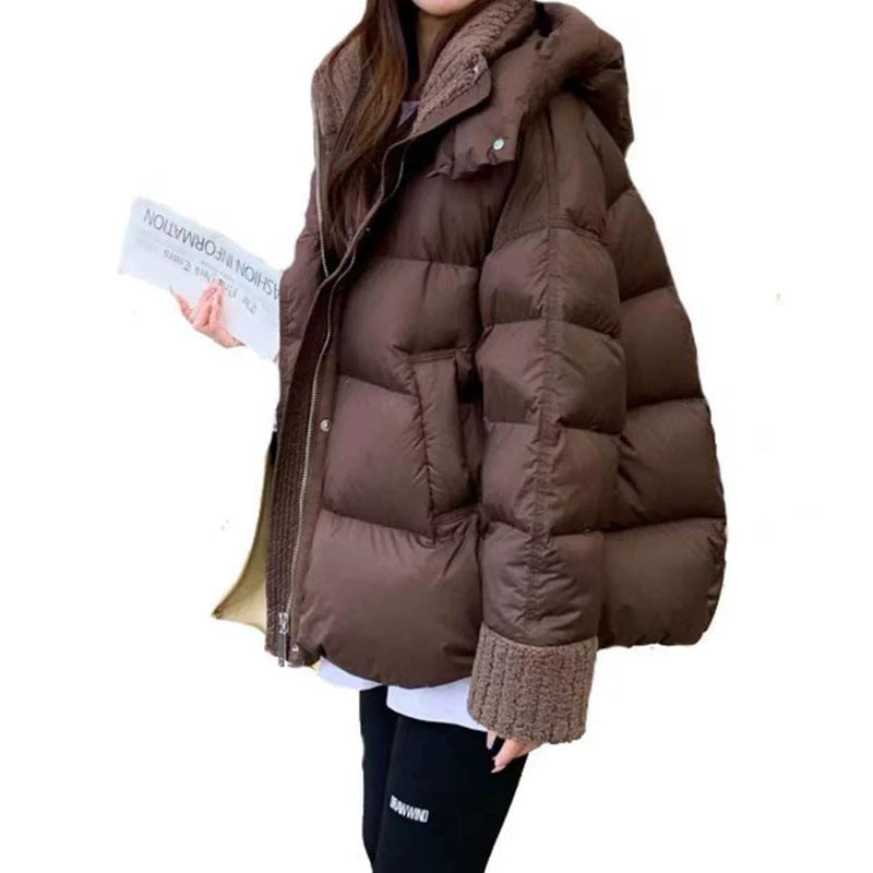 Veste d'hiver en duvet pour femmes avec doublure en polaire Chic und Stil