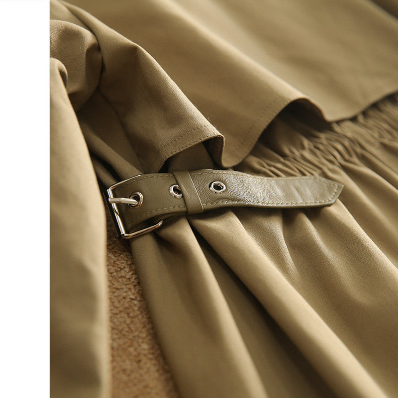 Manteau trench utilitaire croisé pour femmes Chic und Stil
