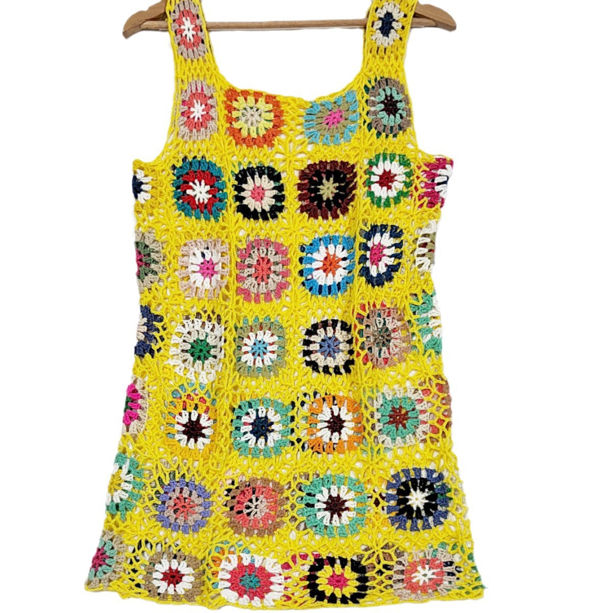 Robe de plage à motif de fleurs au crochet pour femmes Chic und Stil