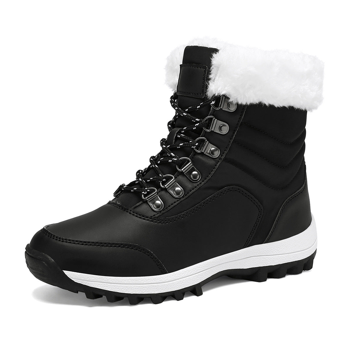 Bottes d'hiver imperméables pour femmes avec doublure en peluche Chic und Stil