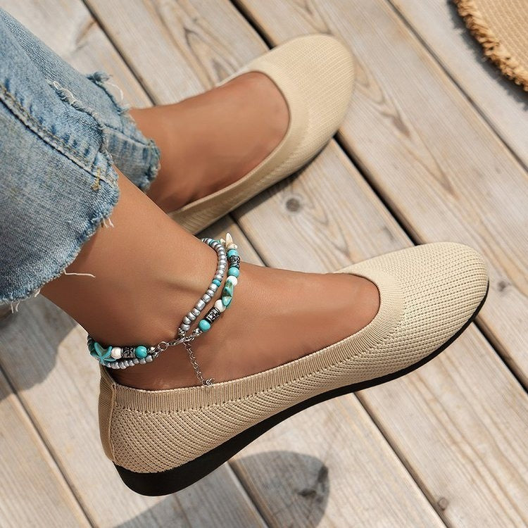 Dames Ballerines Confortables Chic und Stil