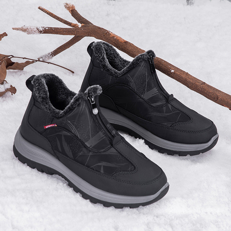 Bottes d'hiver thermiques pour femmes avec une tige déperlant et une doublure douillette Chic und Stil