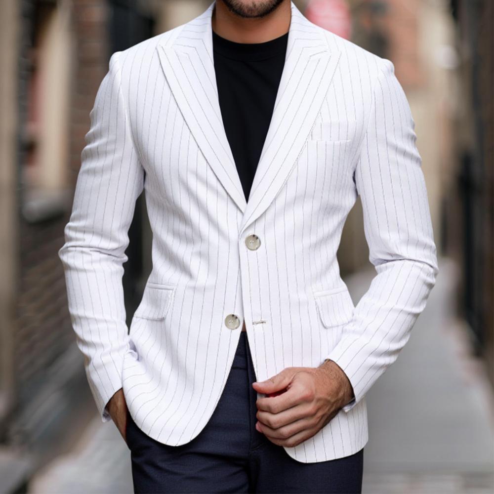 Blazer élégant pour hommes, à carreaux, avec coupe slim et finition de qualité supérieure Chic und Stil