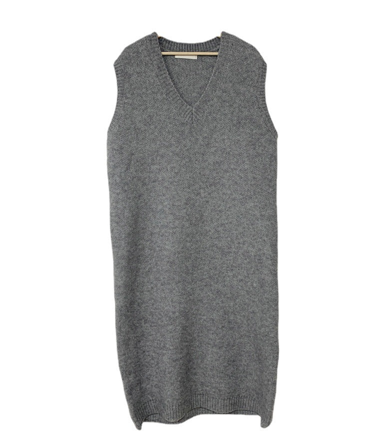 Robe maxi en tricot confortable Chic und Stil pour femmes