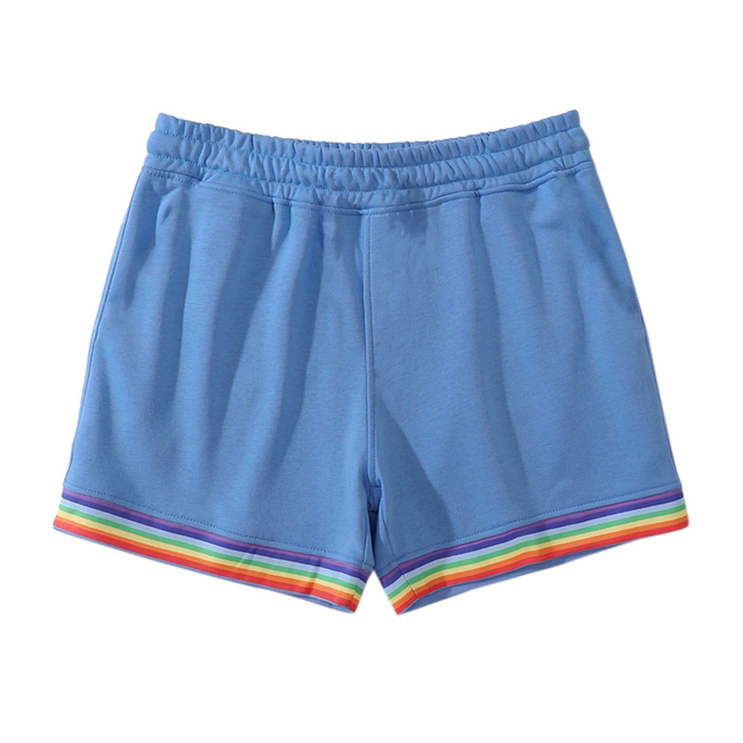 Chic and Style women's sporty leisure pants with colorful striped design