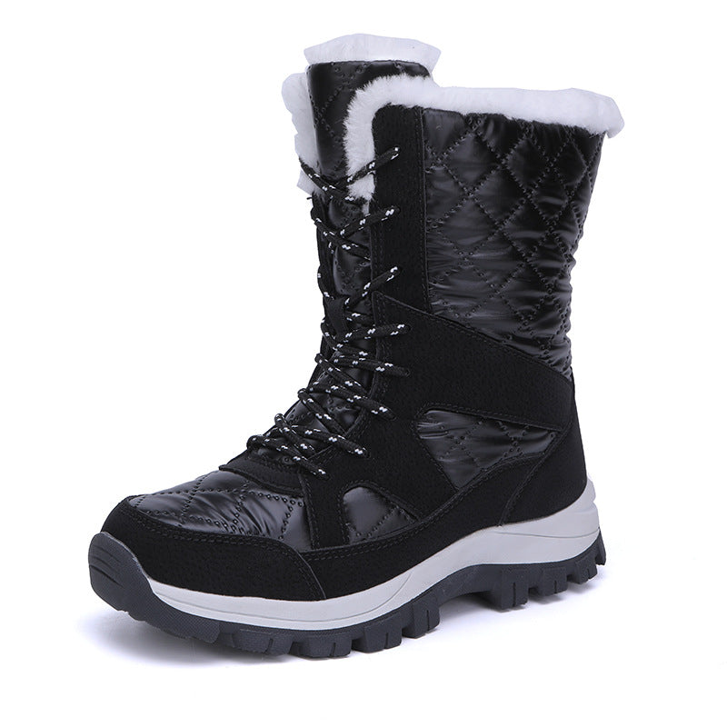 Bottes d'hiver pour femmes avec doublure isolante et semelle antidérapante Chic und Stil
