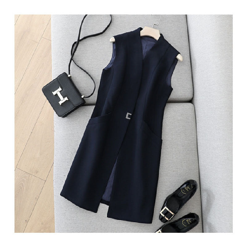 Gilet long ajusté pour femmes Chic und Stil