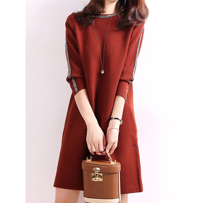 Robe pull décontractée élégante pour femmes Chic und Stil