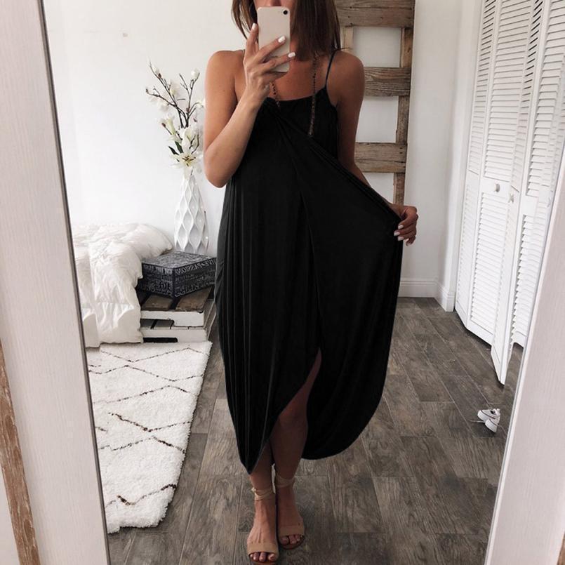 Robe maxi drapée ajustable Chic und Stil pour femmes