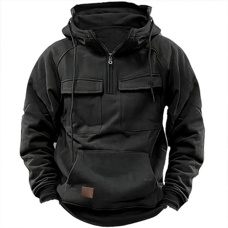 Veste à capuche pratique et chaude pour hommes avec poches Chic und Stil