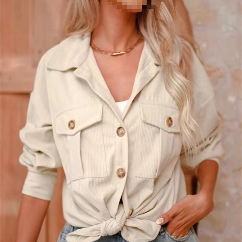 Veste utilitaire pour femmes avec un traitement détaillé des boutons et des poches Chic und Stil