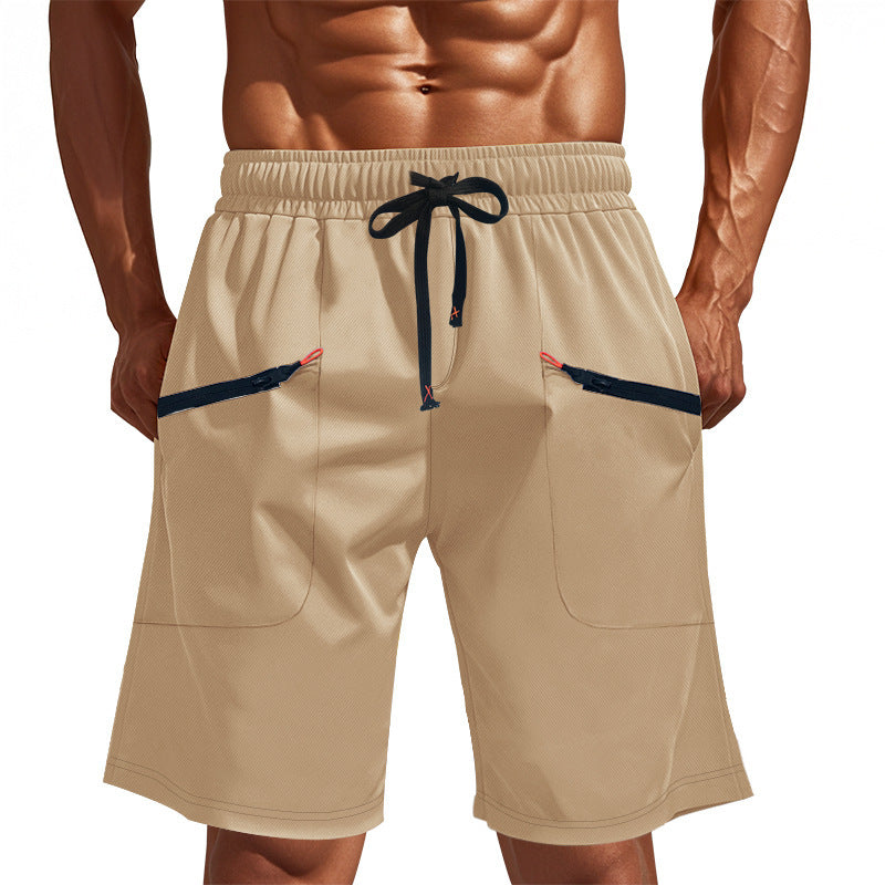 Pantalons de loisirs pour hommes avec poches multifonctionnelles et ceinture élastique Chic und Stil