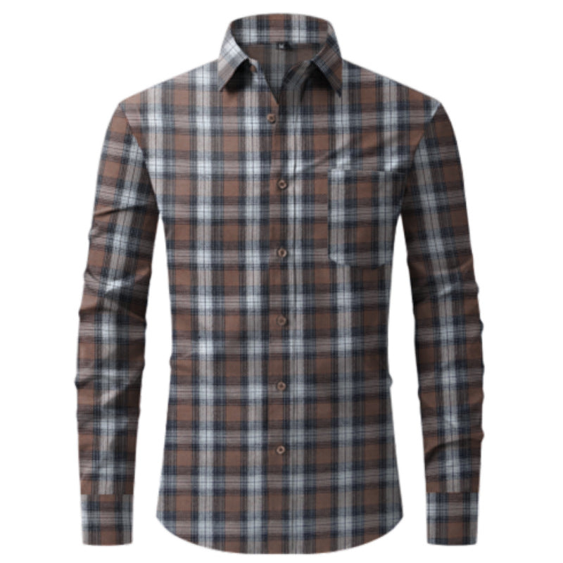 Chemise à carreaux pour hommes Chic und Stil