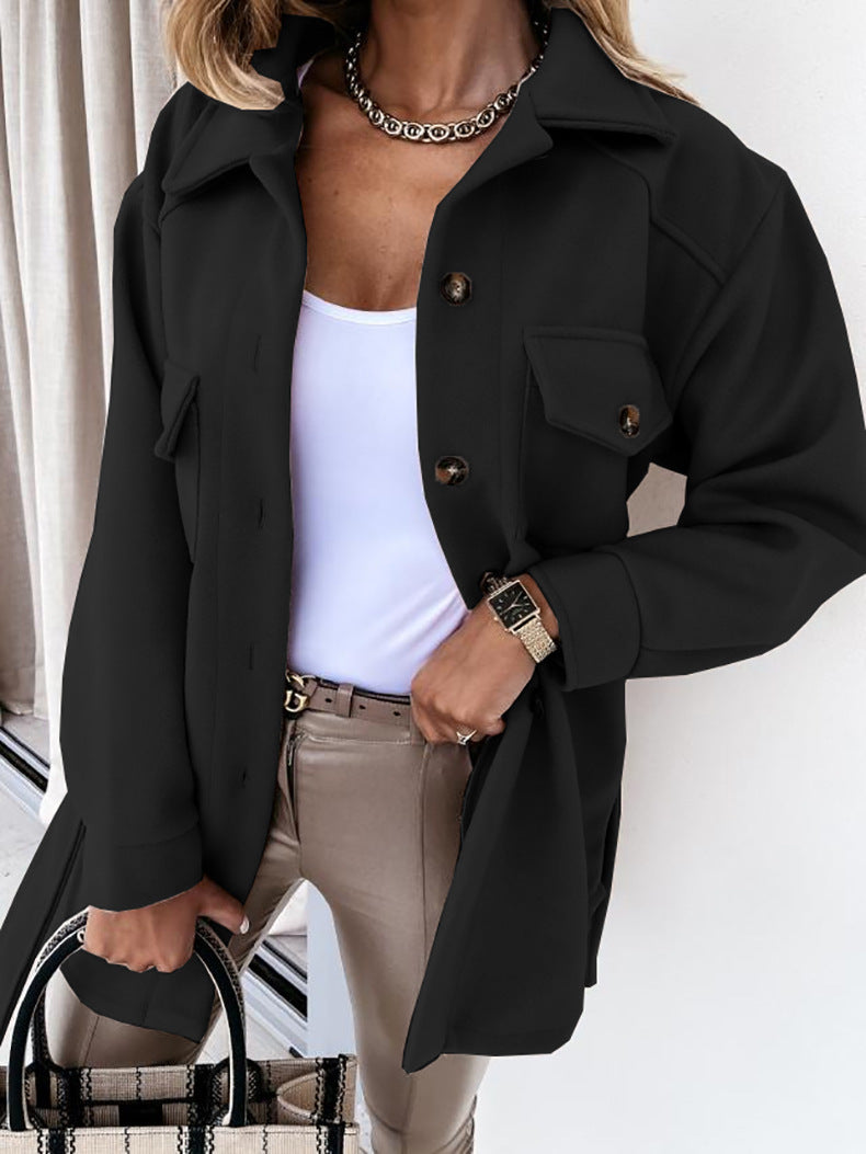 Veste utilitaire pour dames avec une ceinture tendance et des poches pratiques Chic und Stil