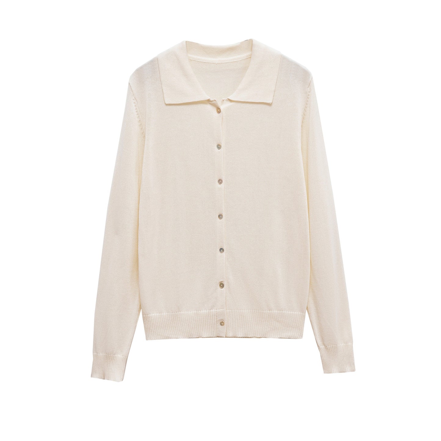 Dames joli cardigan avec col oversized Chic und Stil