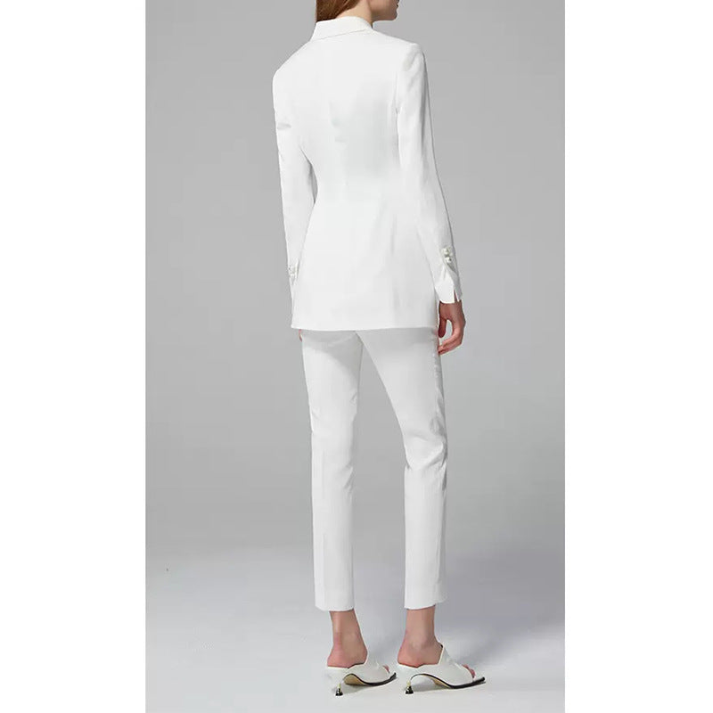 Blazer ajusté à la mode pour femmes Chic und Stil