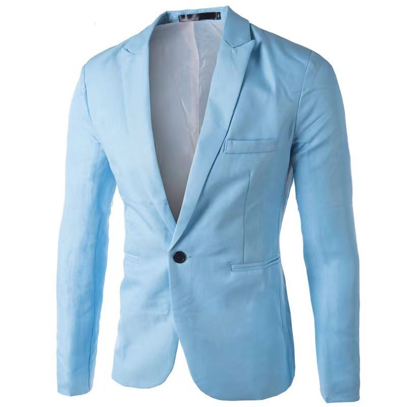 Blazer élégant pour hommes avec coupe slim et accents fins Chic und Stil