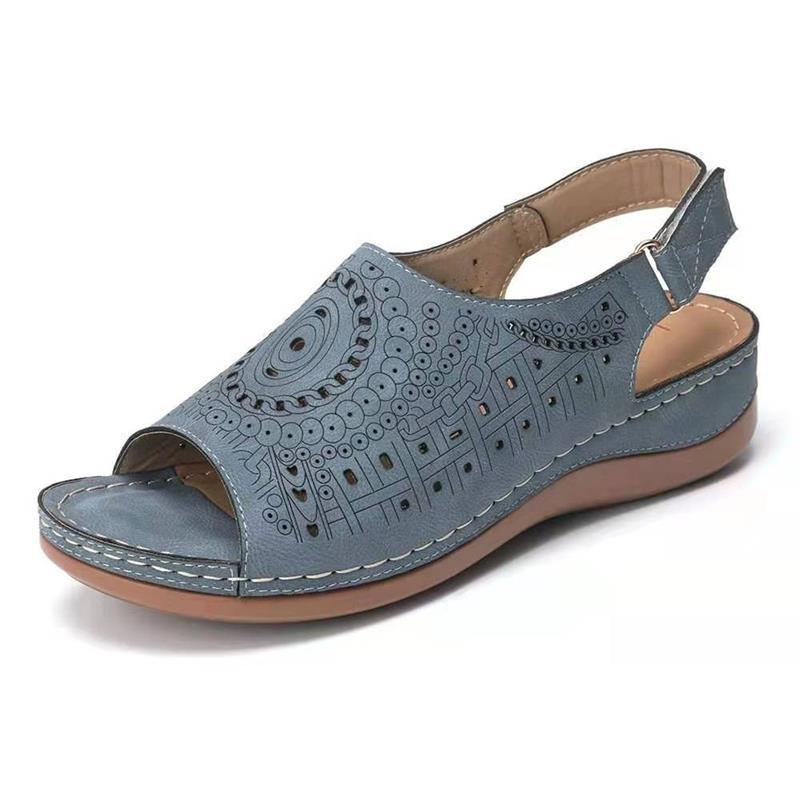 Sandales Confortables pour Femmes avec Design de Sangle Élastique et Semelle Anatomique Chic und Stil