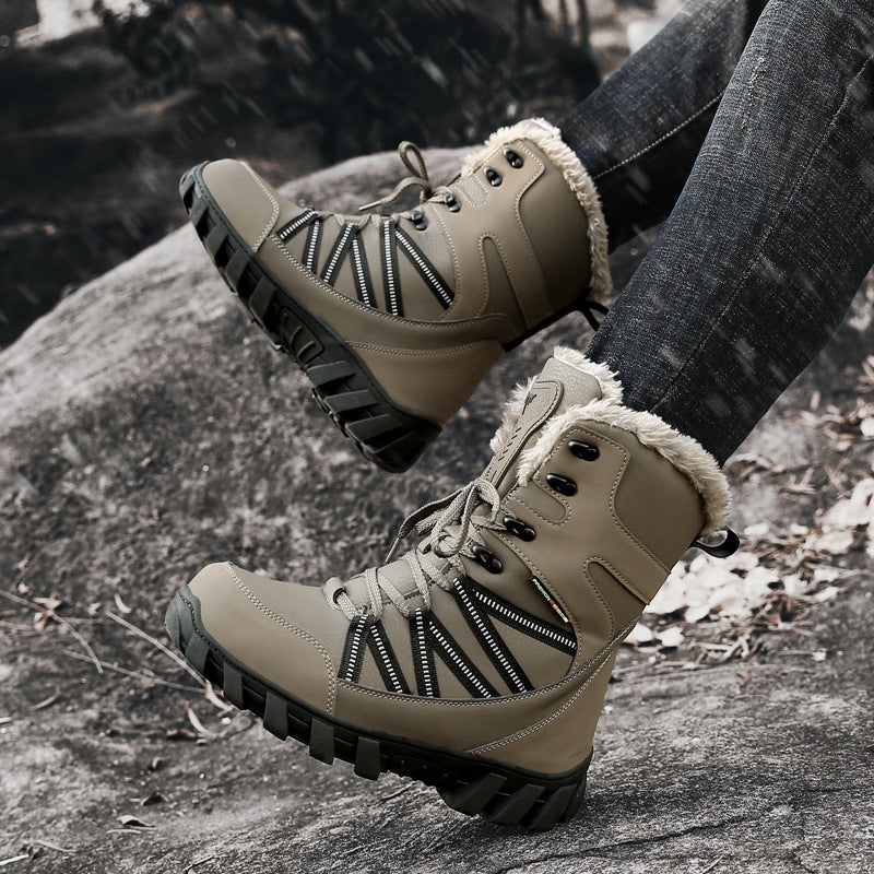 Bottes de randonnée d'hiver pour femmes avec doublure isolante et semelle antidérapante Chic und Stil