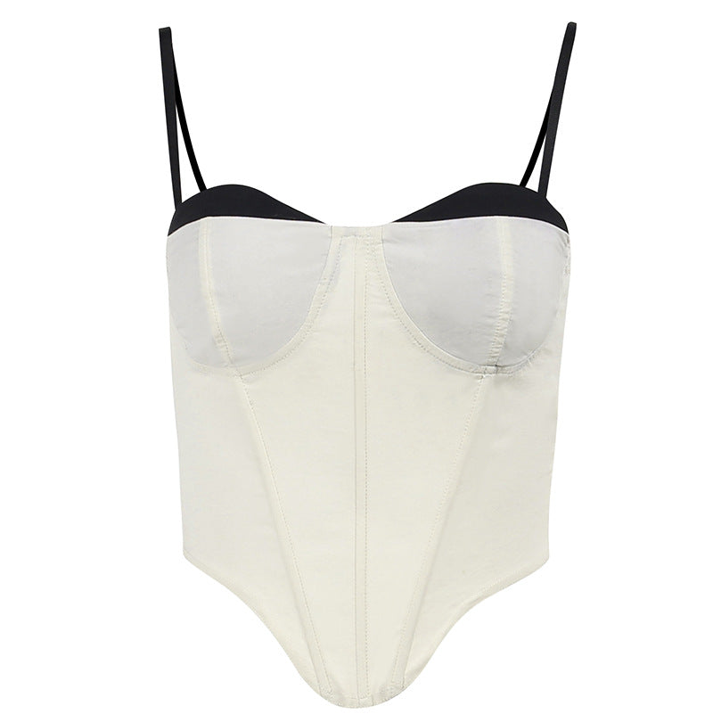 Top corset sculpté pour femmes Chic und Stil