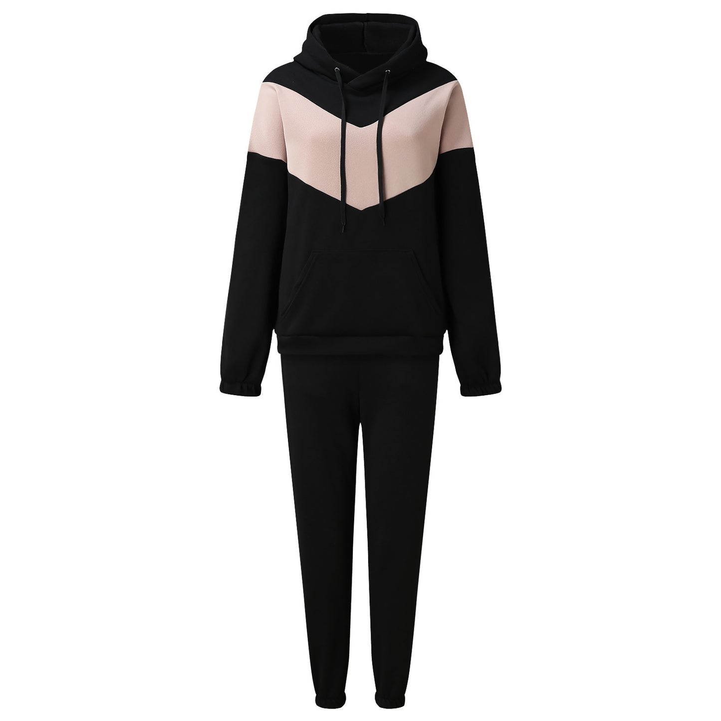 Chic and Style women's sports hoodie set and tight jogger pants