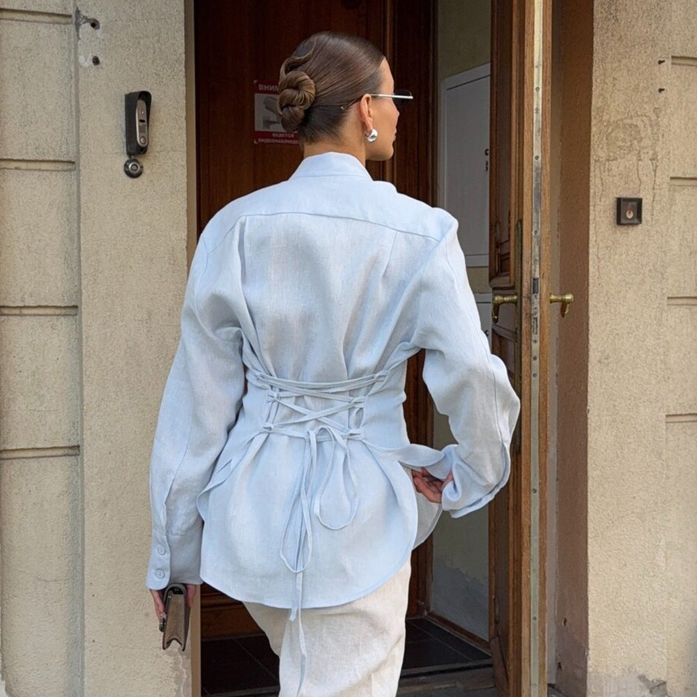 Dames élégante blouse Chic und Stil