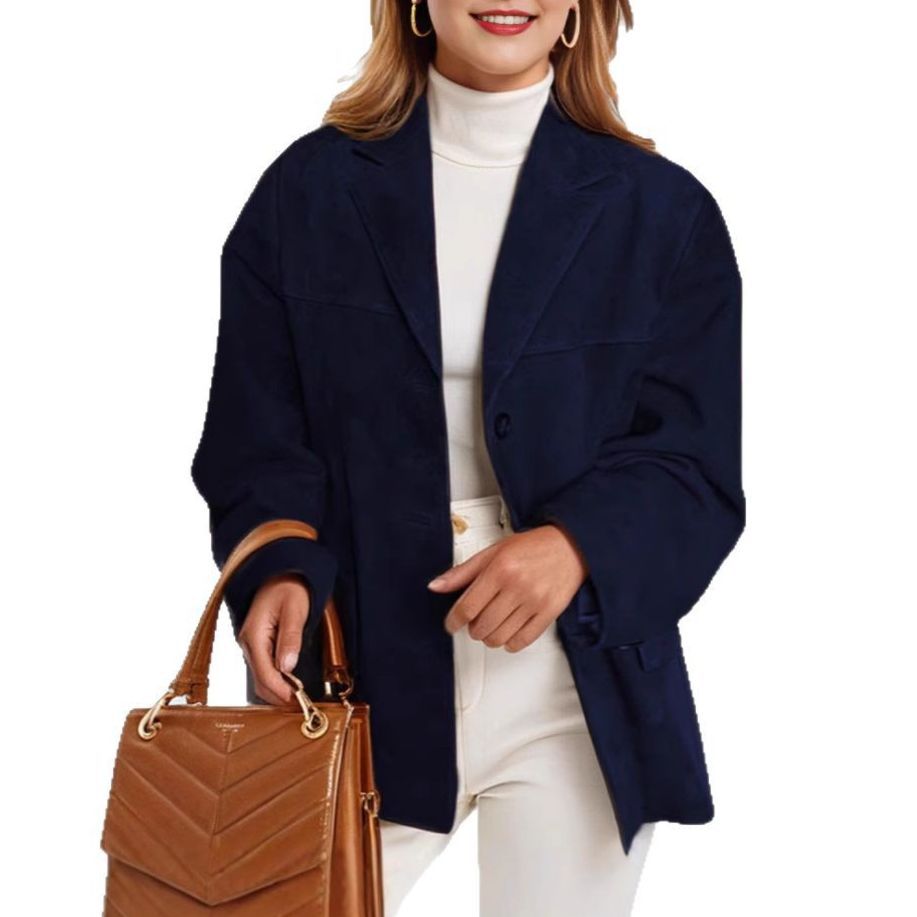 Blazer urbain pour femmes à la coupe décontractée Chic und Stil