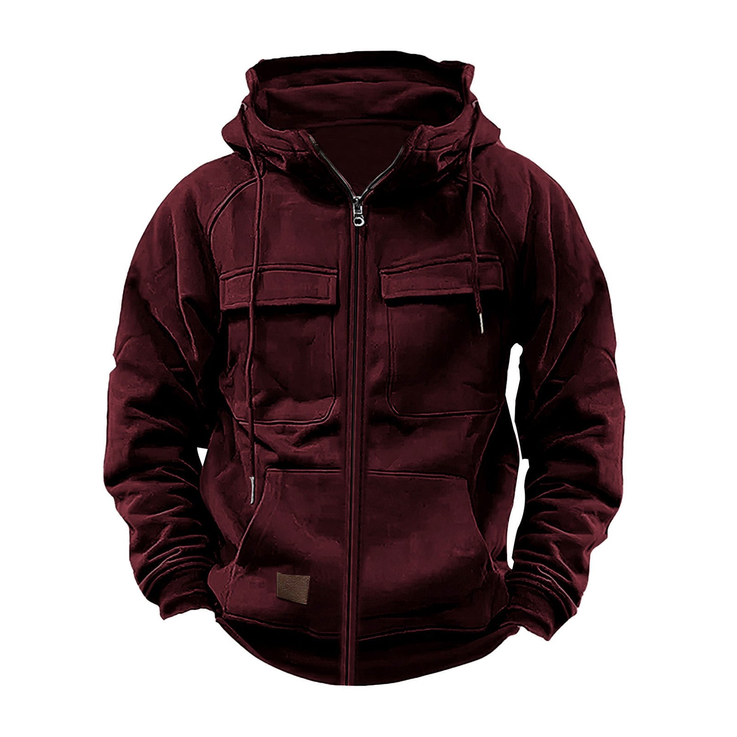 Functional jacket for men with hood and large pockets Chic and Style