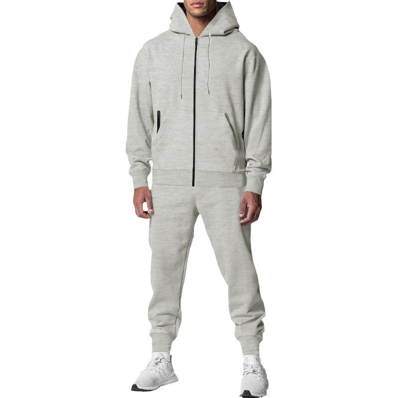 Man Hoodie and Jogging Pants Set Sport Chic and Style