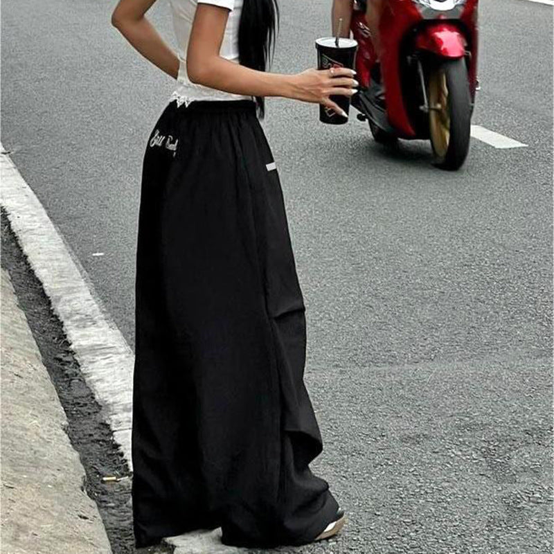 Pantalons Palazzo pour femmes avec jambe large et dentelle Chic und Stil