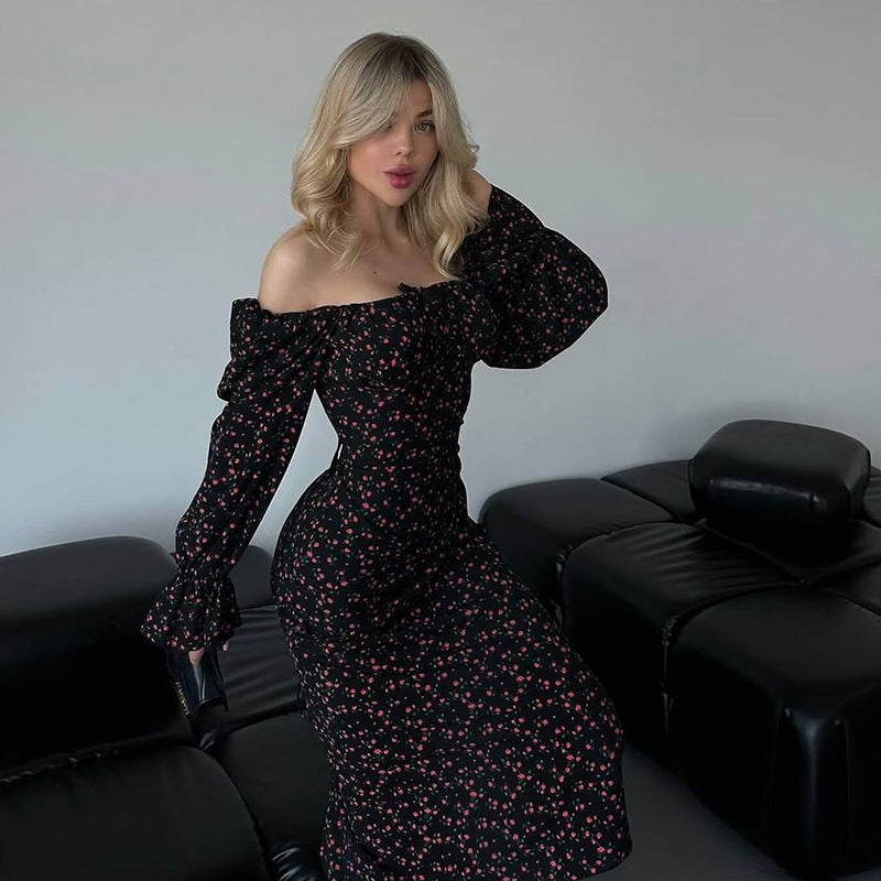 Robe Maxi Florale pour Femme Chic und Stil